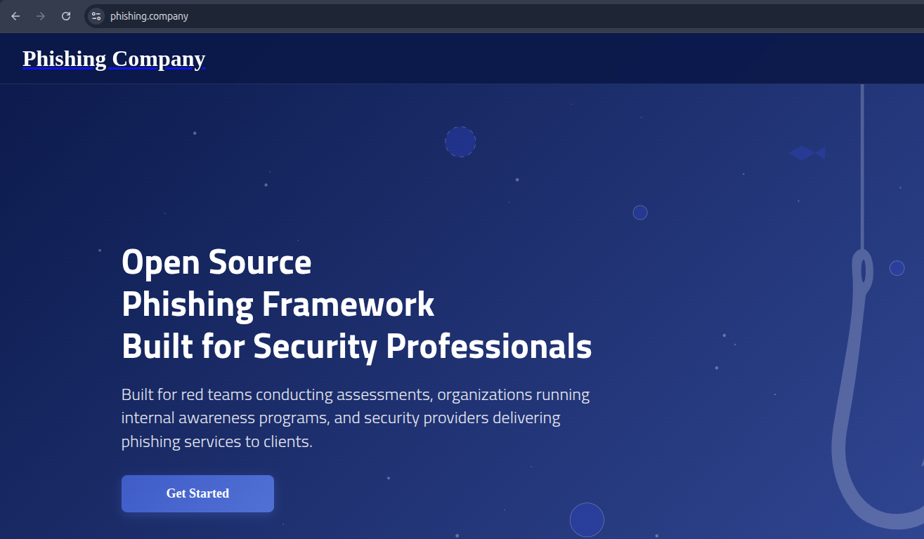 Phishing Club proxy configuration