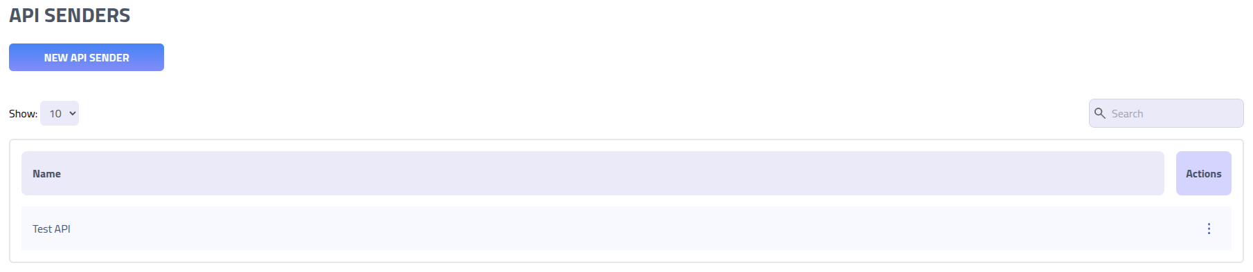 Phishing Club - API Senders