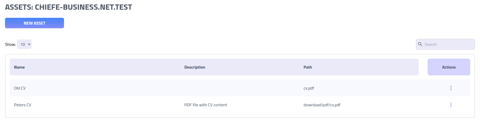 Phishing Club - Domain Assets