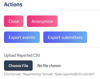 Phishing Club - Campaign actions