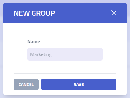 Phishing Club - Create recipient group
