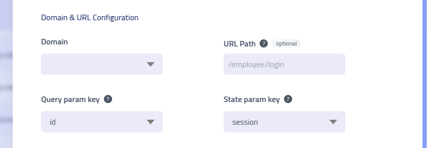 Phishing Club - Create template - Domain and URL configuration