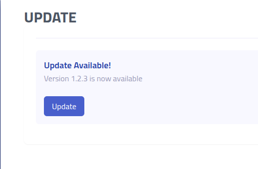 Phishing Club - Update page